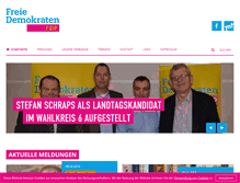Tablet Screenshot of fdp-wa-fkb.de
